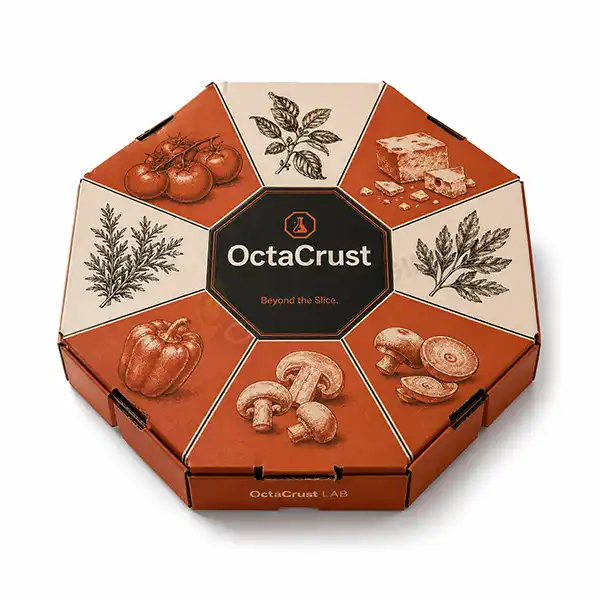 Custom Unique Shaped Pizza Boxes