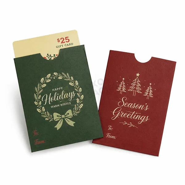 gift card sleeve boxes