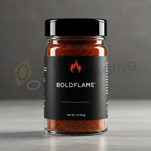 glass spice jars